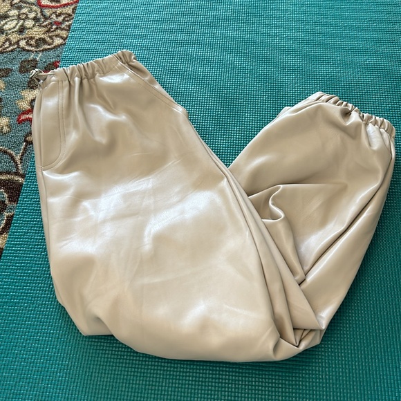 Pleather Zara drawstring pants - Picture 6 of 8